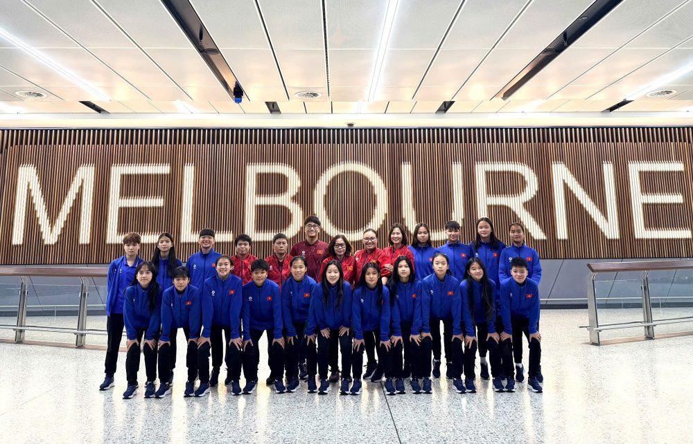 Đội tuyển U15 nữ Việt Nam tham dự giải đặc biệt tại Úc