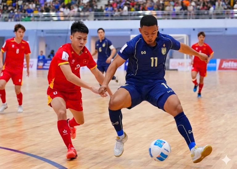 ĐT Futsal Việt Nam lại thua Thái Lan, lần thứ 3 trong năm