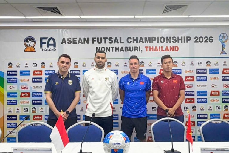 HLV ĐT futsal Việt Nam nhấn mạnh sức mạnh Indonesia trước bán kết