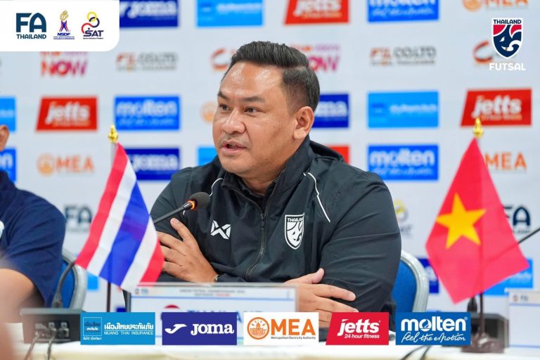 HLV futsal Thái Lan tự tin vô địch Đông Nam Á, đối đầu ĐT Việt Nam