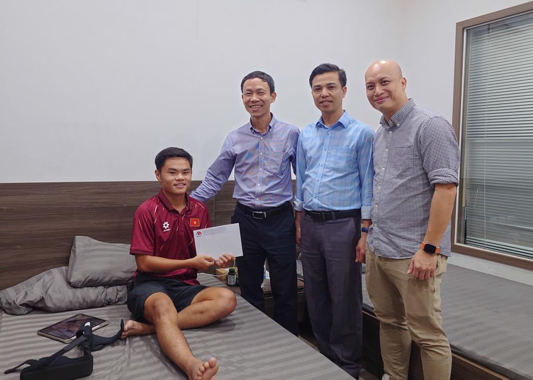 VFF Thăm Hỏi Cầu Thủ U19 Việt Nam Chấn Thương, Gửi Gắm Hy Vọng